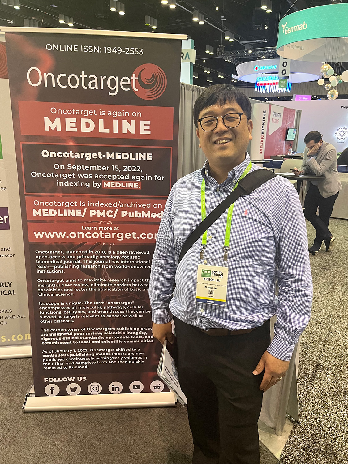 AACR 2023 Booth Photo Thumbnail 6