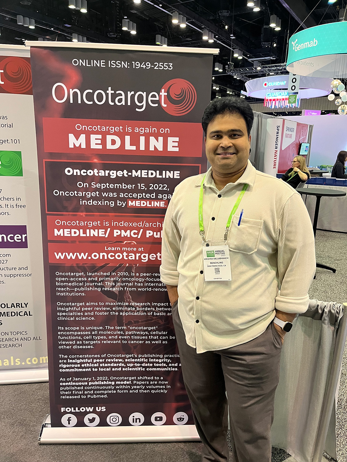 AACR 2023 Booth Photo Thumbnail 7