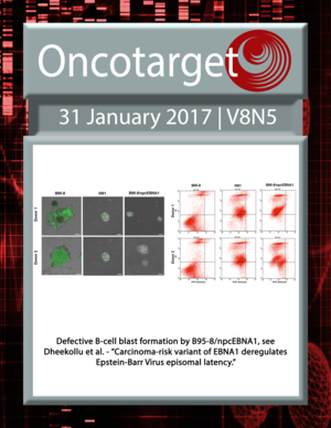 Journal Cover for Oncotarget V8N5