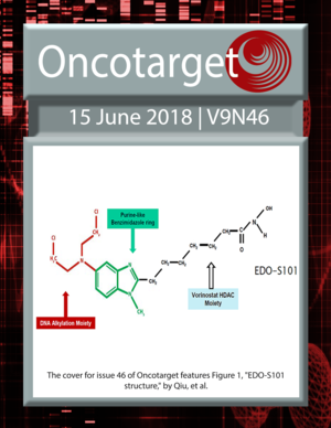 Journal Cover for Oncotarget V9N46